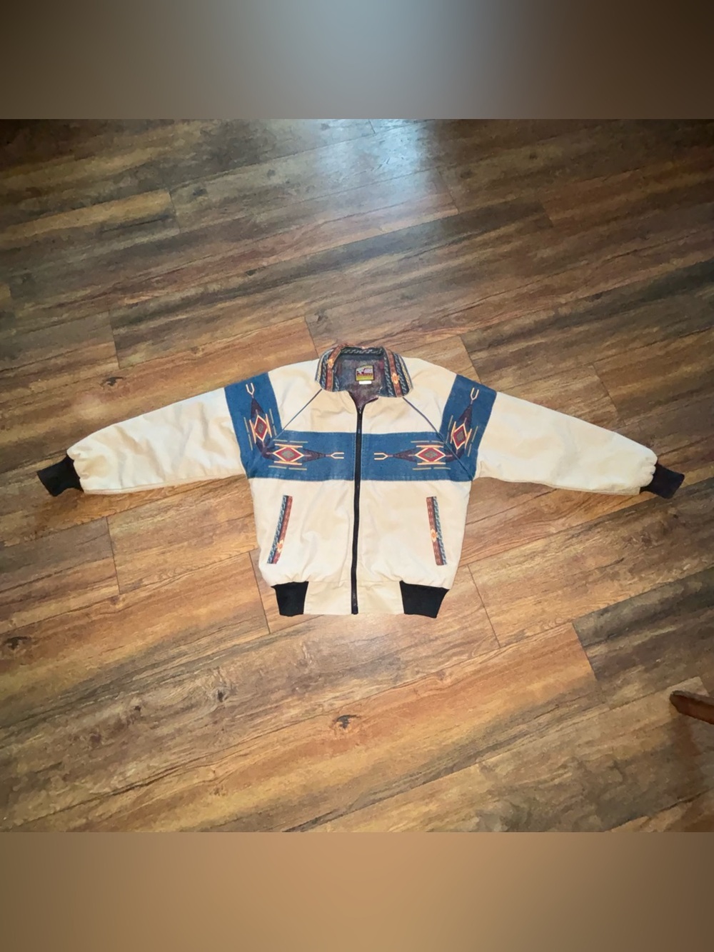 Vintage Aztec/Western Zip-Up Jacket